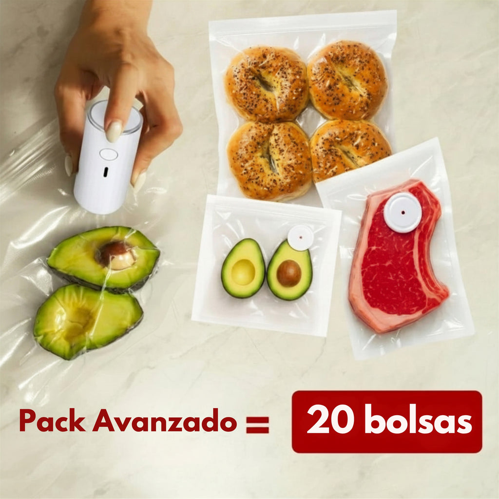 Pack Avanzado (20 bolsas reutilizables)